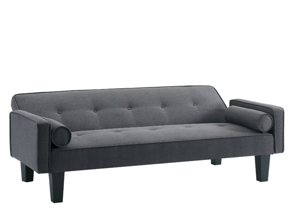 Fabric Sofa, Medieval Love Seat Sofa Furniture, With Pillows, Living Room Button Tufted Sofa, Pull Point Design - SAVOUR DECORE
