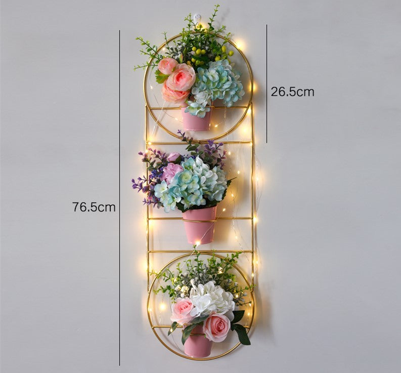 Nordic ins light luxury soft decoration with wall decoration bedroom creative furnishing set wall hanging wall decoration - SAVOUR DECORE