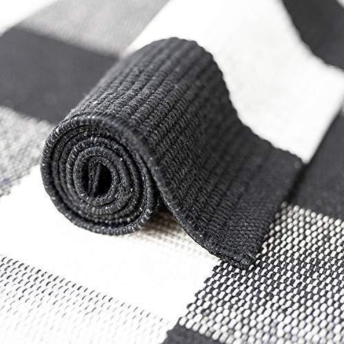 Cotton Buffalo Plaid Rugs - SAVOUR DECORE
