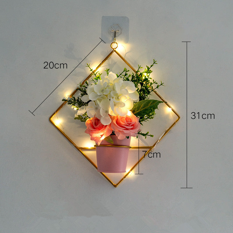 Nordic ins light luxury soft decoration with wall decoration bedroom creative furnishing set wall hanging wall decoration - SAVOUR DECORE