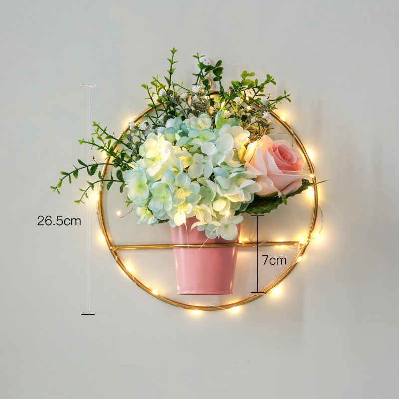 Nordic ins light luxury soft decoration with wall decoration bedroom creative furnishing set wall hanging wall decoration - SAVOUR DECORE