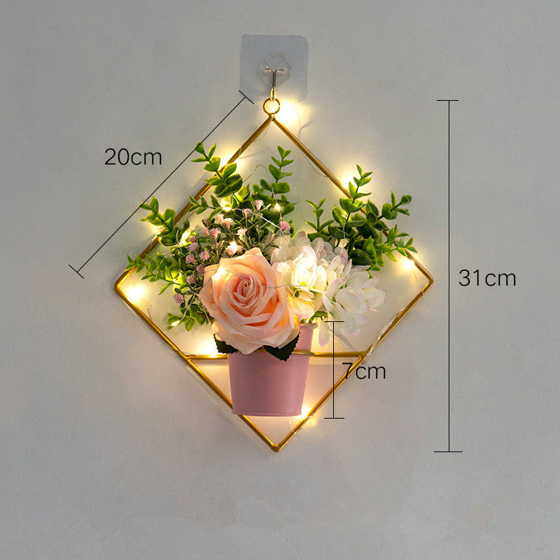 Nordic ins light luxury soft decoration with wall decoration bedroom creative furnishing set wall hanging wall decoration - SAVOUR DECORE