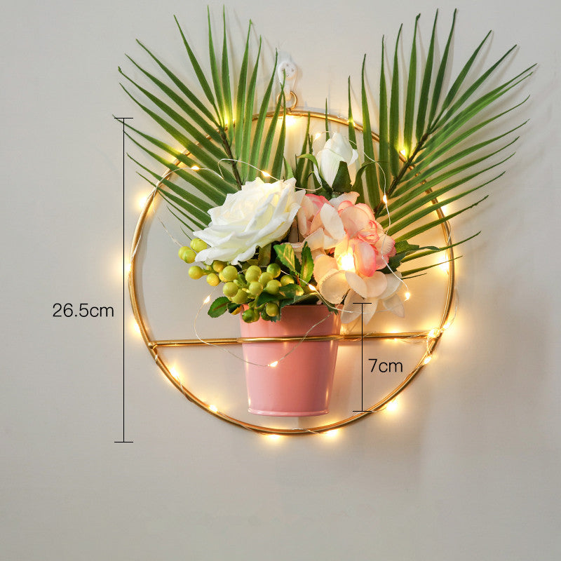 Nordic ins light luxury soft decoration with wall decoration bedroom creative furnishing set wall hanging wall decoration - SAVOUR DECORE