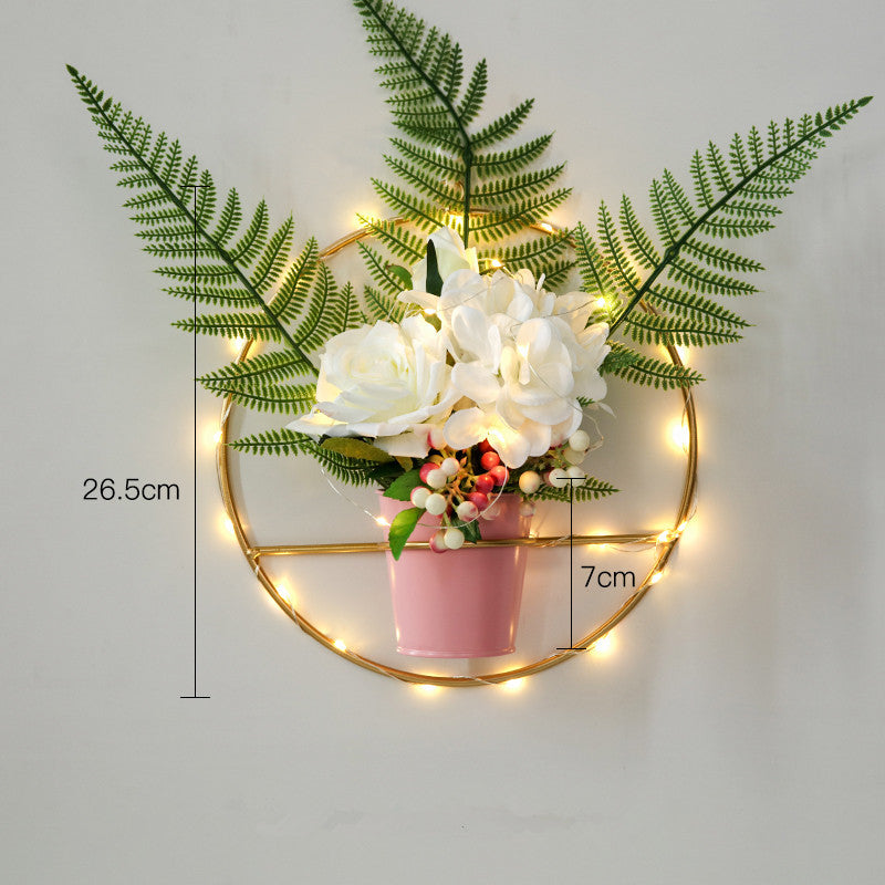 Nordic ins light luxury soft decoration with wall decoration bedroom creative furnishing set wall hanging wall decoration - SAVOUR DECORE