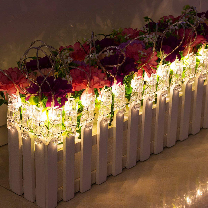 LED Photo Holder String Lights - SAVOUR DECORE