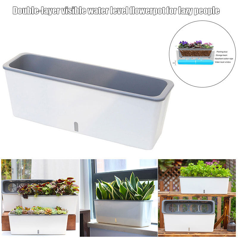 Self-Watering Planter Pots - SAVOUR DECORE