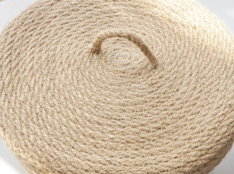 Japanese Style Linen Table Top Sundries Storage Basket - SAVOUR DECORE
