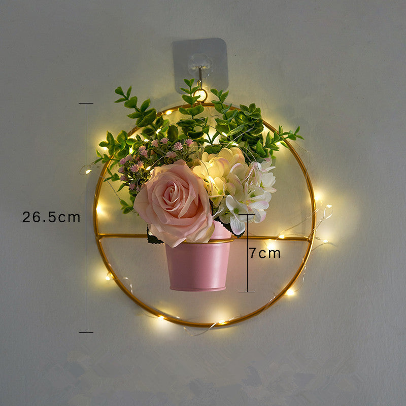 Nordic ins light luxury soft decoration with wall decoration bedroom creative furnishing set wall hanging wall decoration - SAVOUR DECORE