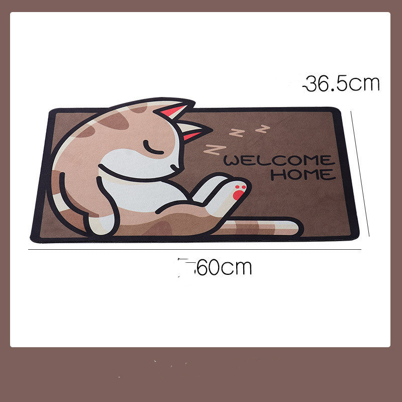 Cartoon Welcome Entrance Doormats Carpets Rugs For Home Bath - SAVOUR DECORE