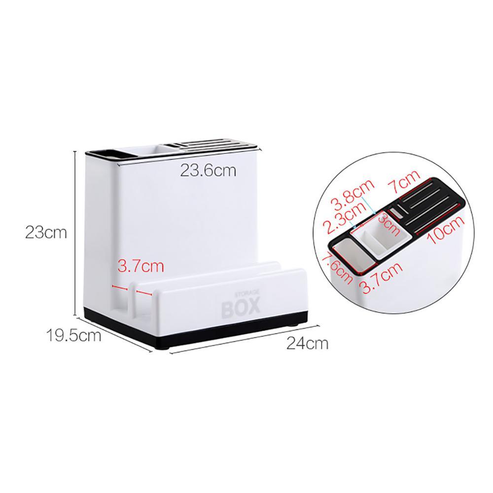 Tableware Storage Holders Kitchen Knife Plastic Storages Racks for Kitchen Convenience Cabinet - SAVOUR DECORE