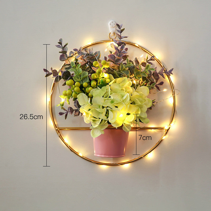 Nordic ins light luxury soft decoration with wall decoration bedroom creative furnishing set wall hanging wall decoration - SAVOUR DECORE