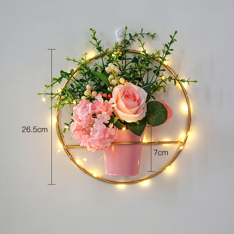 Nordic ins light luxury soft decoration with wall decoration bedroom creative furnishing set wall hanging wall decoration - SAVOUR DECORE