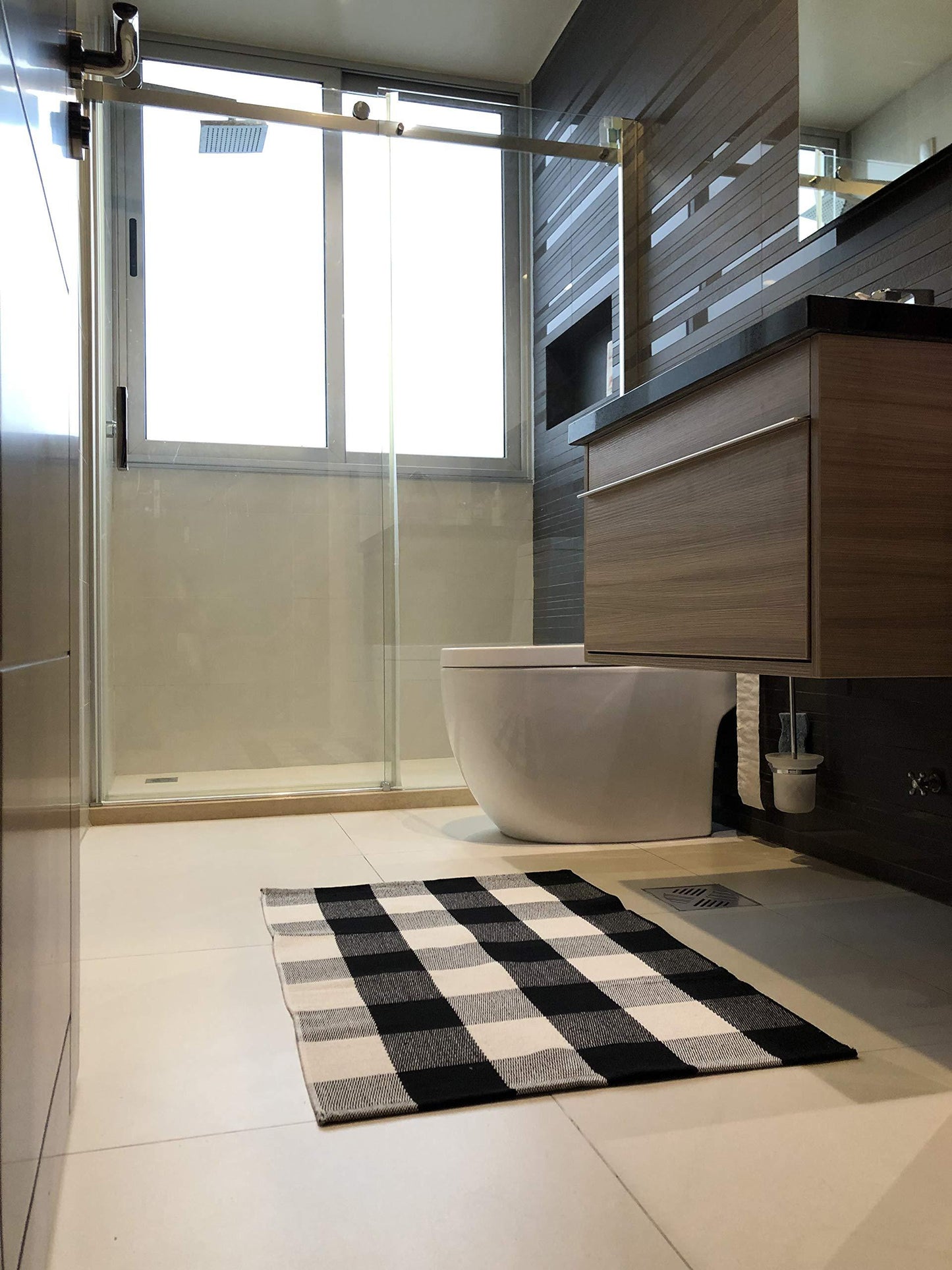 Cotton Buffalo Plaid Rugs - SAVOUR DECORE