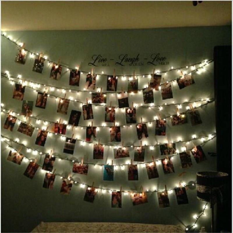 LED Photo Holder String Lights - SAVOUR DECORE