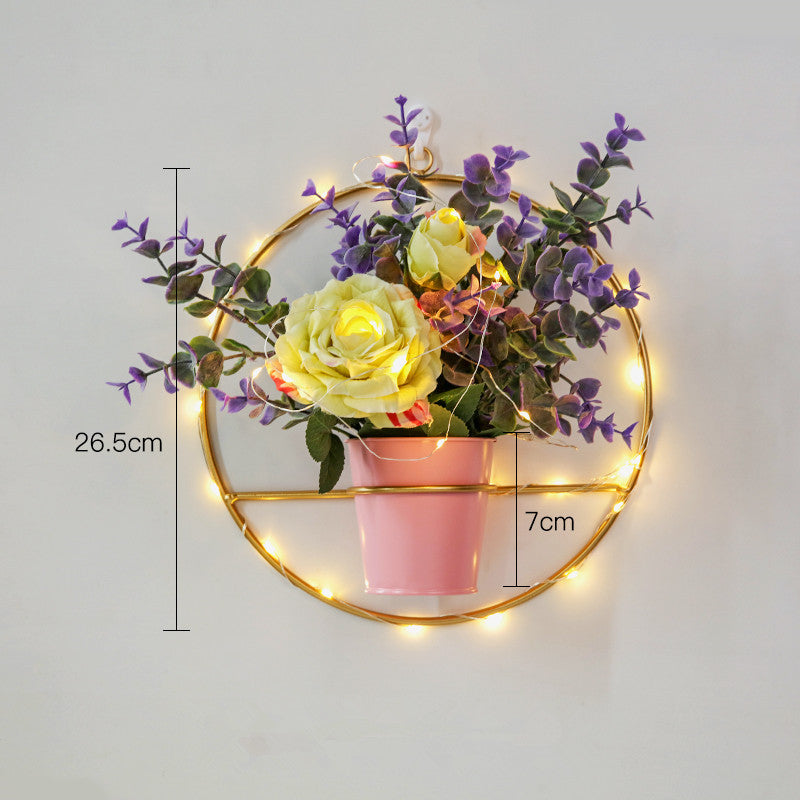 Nordic ins light luxury soft decoration with wall decoration bedroom creative furnishing set wall hanging wall decoration - SAVOUR DECORE