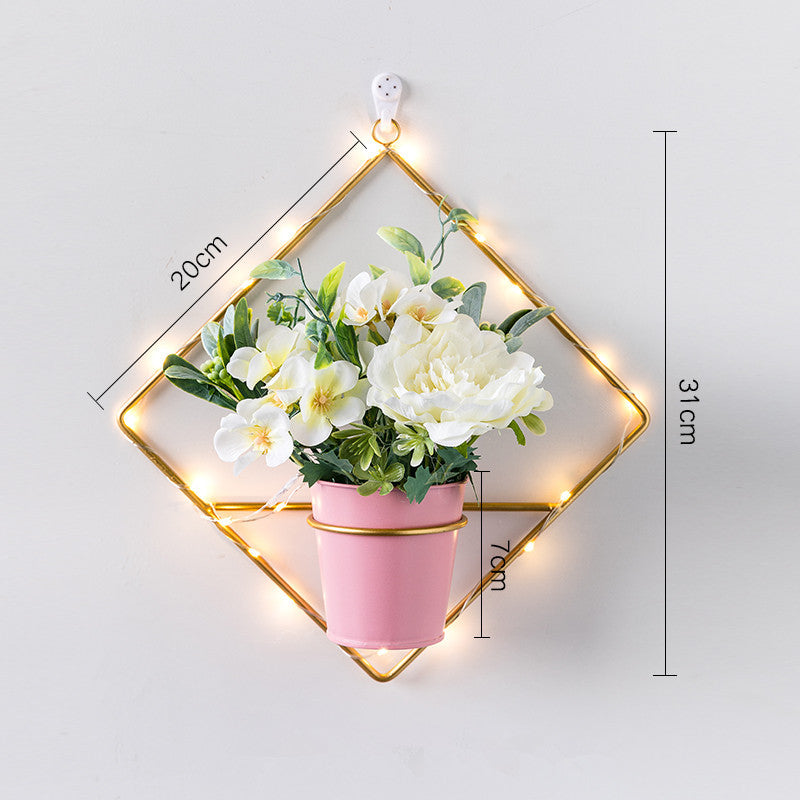 Nordic ins light luxury soft decoration with wall decoration bedroom creative furnishing set wall hanging wall decoration - SAVOUR DECORE