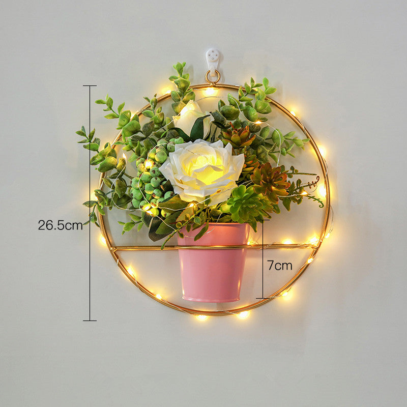 Nordic ins light luxury soft decoration with wall decoration bedroom creative furnishing set wall hanging wall decoration - SAVOUR DECORE