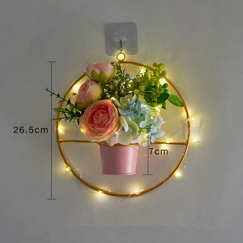 Nordic ins light luxury soft decoration with wall decoration bedroom creative furnishing set wall hanging wall decoration - SAVOUR DECORE