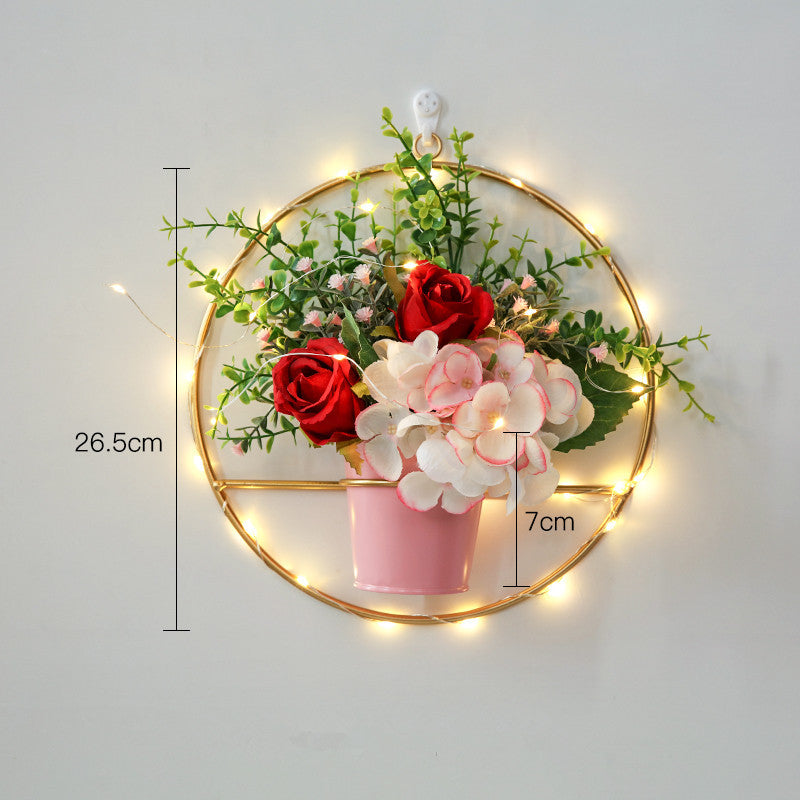 Nordic ins light luxury soft decoration with wall decoration bedroom creative furnishing set wall hanging wall decoration - SAVOUR DECORE
