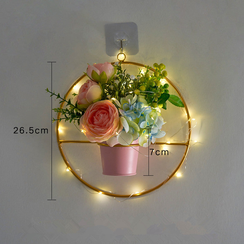 Nordic ins light luxury soft decoration with wall decoration bedroom creative furnishing set wall hanging wall decoration - SAVOUR DECORE