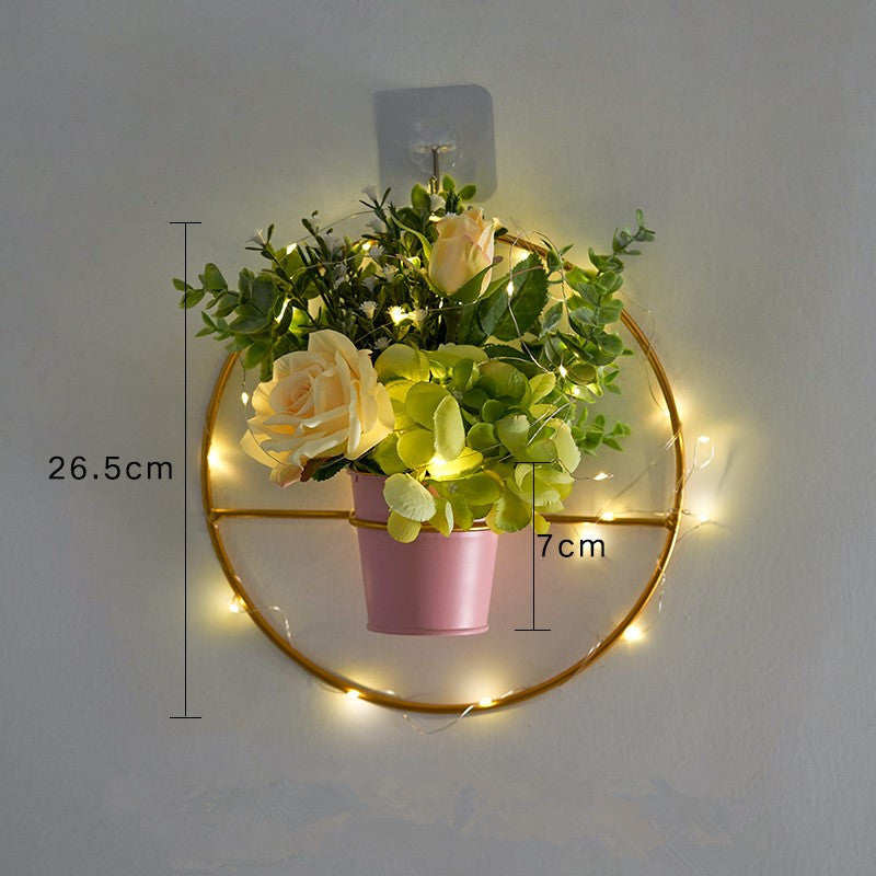 Nordic ins light luxury soft decoration with wall decoration bedroom creative furnishing set wall hanging wall decoration - SAVOUR DECORE