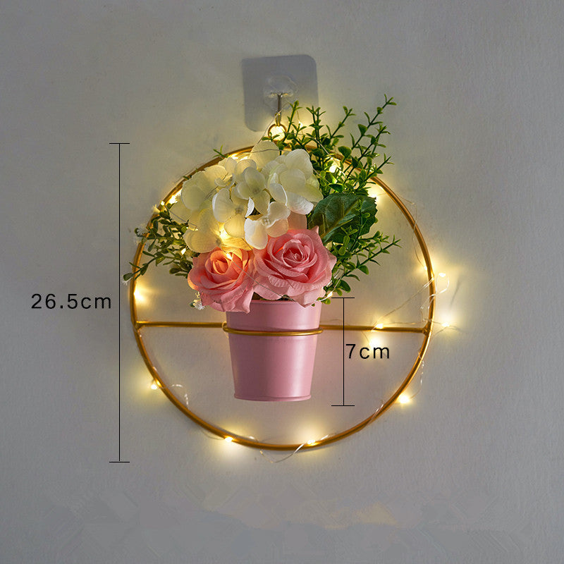 Nordic ins light luxury soft decoration with wall decoration bedroom creative furnishing set wall hanging wall decoration - SAVOUR DECORE
