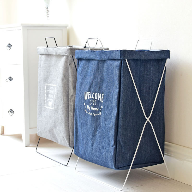 Home Clothes Organization Storage Basket Bathroom Waterproof - SAVOUR DECORE
