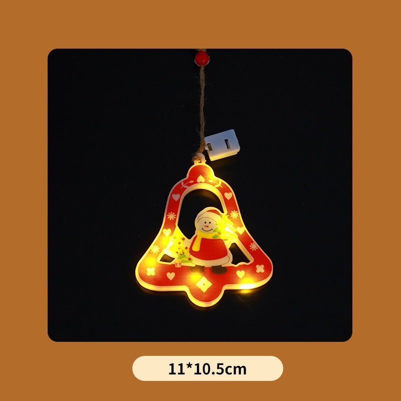 Decorative String Lights Christmas House Christmas Tree Pendant - SAVOUR DECORE