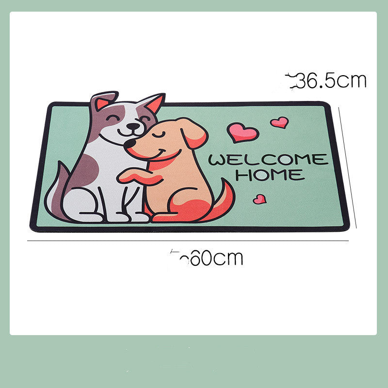 Cartoon Welcome Entrance Doormats Carpets Rugs For Home Bath - SAVOUR DECORE