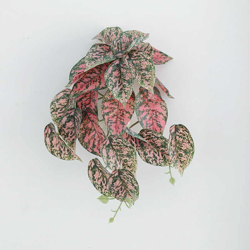 Leaf Vine Water Taro Leaf Greenery Desktop Ornaments Decorative Fake Leaves - SAVOUR DECORE
