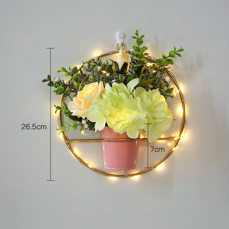 Nordic ins light luxury soft decoration with wall decoration bedroom creative furnishing set wall hanging wall decoration - SAVOUR DECORE