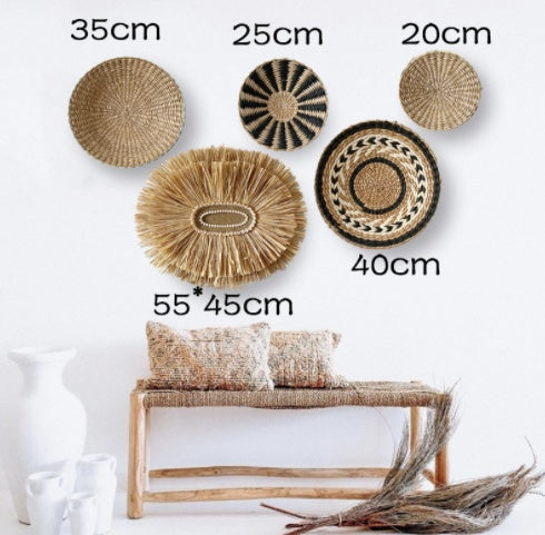 Moroccan Bohemian Wall Decor Hanging Plate - SAVOUR DECORE