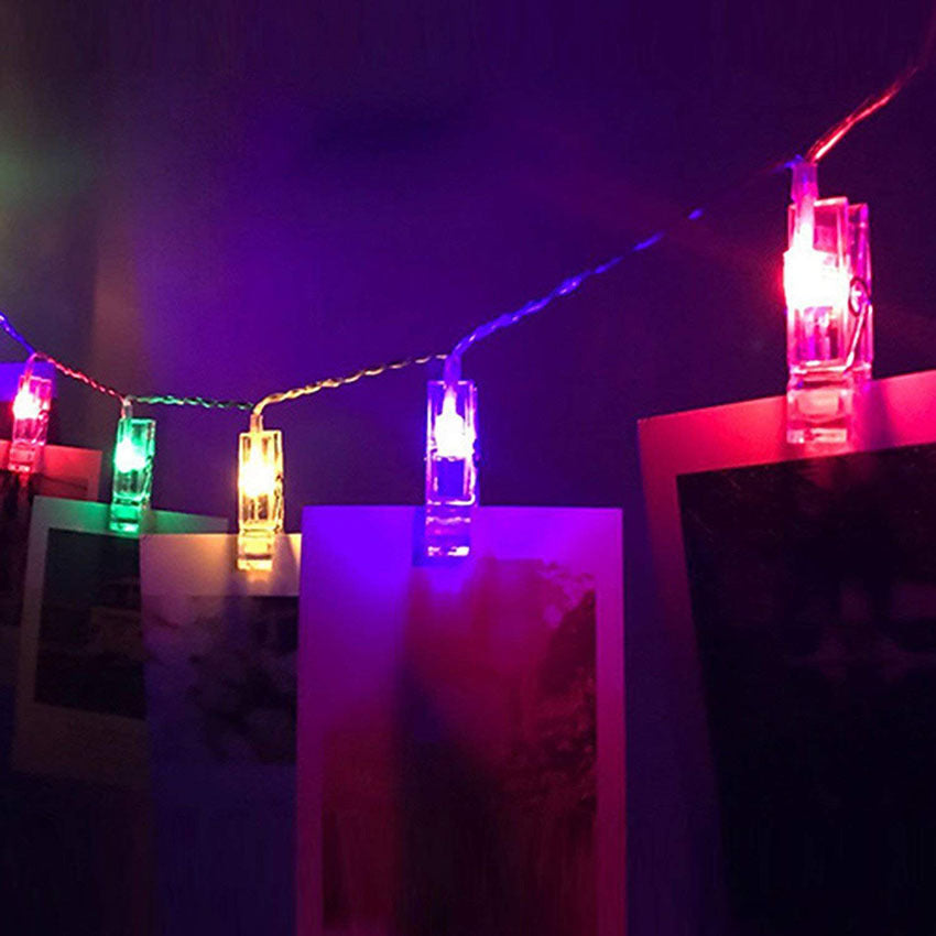 LED Photo Holder String Lights - SAVOUR DECORE