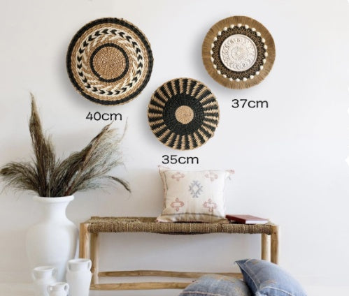 Moroccan Bohemian Wall Decor Hanging Plate - SAVOUR DECORE