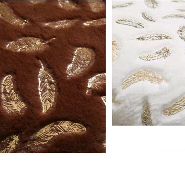 Three Piece Set Of Marbled Foiled Rugs - SAVOUR DECORE