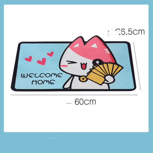 Cartoon Welcome Entrance Doormats Carpets Rugs For Home Bath - SAVOUR DECORE