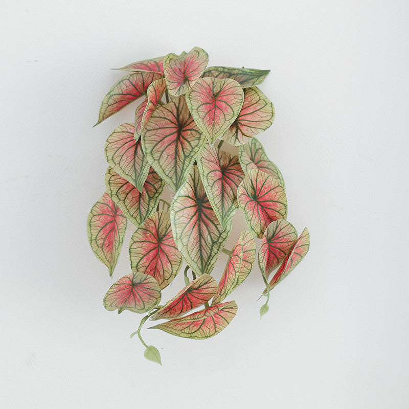 Leaf Vine Water Taro Leaf Greenery Desktop Ornaments Decorative Fake Leaves - SAVOUR DECORE