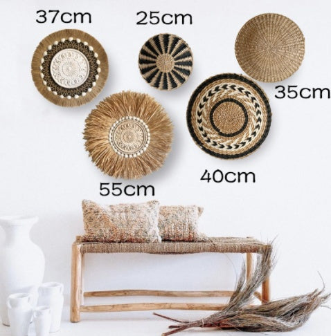 Moroccan Bohemian Wall Decor Hanging Plate - SAVOUR DECORE