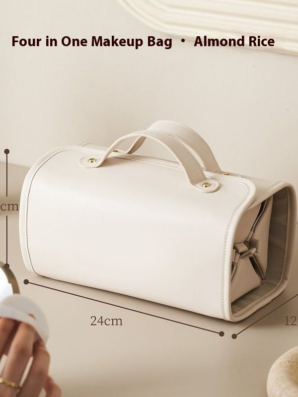 New Folding Cosmetic Bag Large Capacity Portable Handbag Waterproof Travel Storage Washing Bag For Women - SAVOUR DECORE