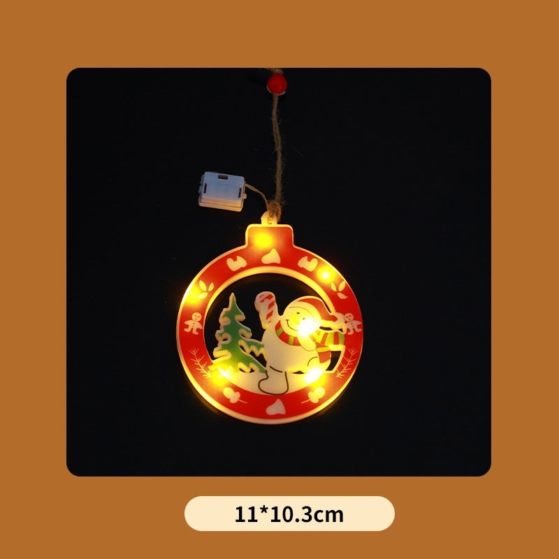 Decorative String Lights Christmas House Christmas Tree Pendant - SAVOUR DECORE