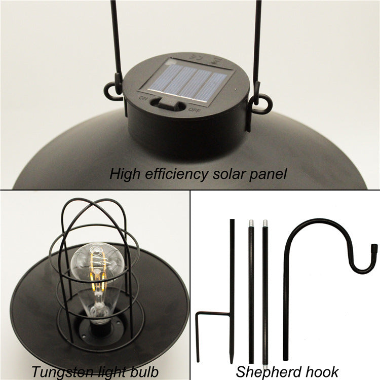 Solar Outdoor Hanging Lights Waterproof Courtyard Lantern - SAVOUR DECORE