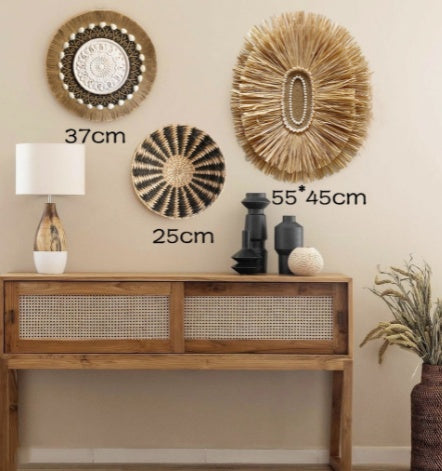 Moroccan Bohemian Wall Decor Hanging Plate - SAVOUR DECORE