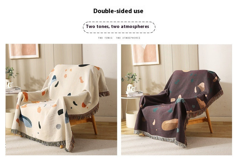 Fashion Sofa Towel Cover Blanket Dust Cloth Decoration Camping Rugs - SAVOUR DECORE